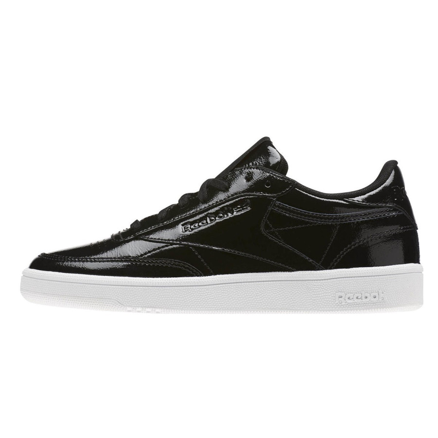 Reebok CLUB C 85 PATENT BLACK/WHITE 