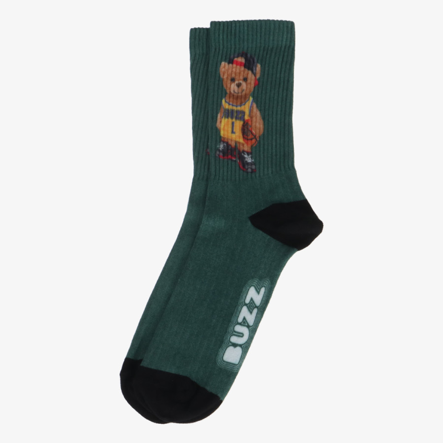 BUZZ BASKET TEDDY SOCKS 