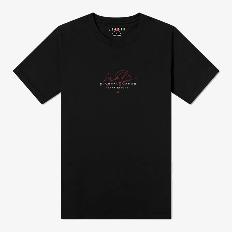 NIKE M J ESS SS GFX CREW 