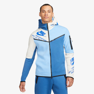 NIKE M NSW TCH FLC FZ WR GX HOODIE 