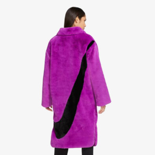 NIKE W NSW FX FUR GFX AOP LNG JKT 