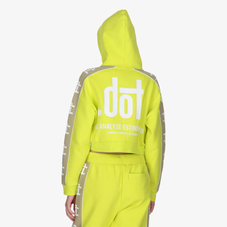 DOT LADIES FULL ZIP HOODY 