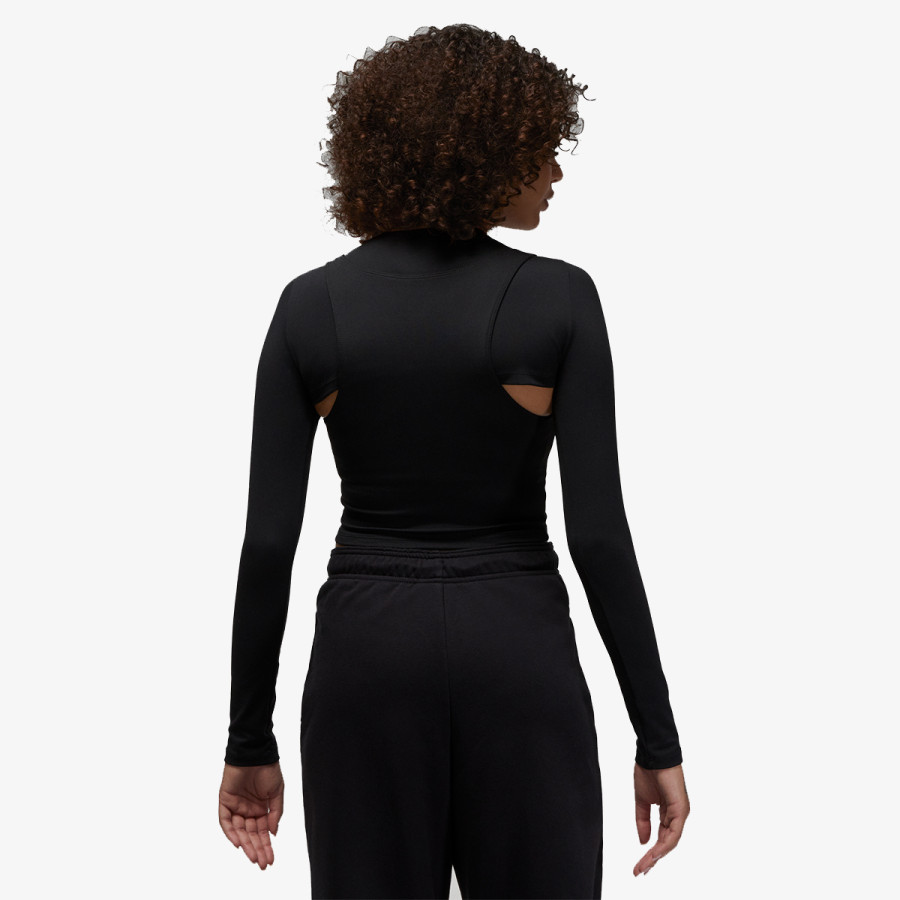 NIKE W J SPT LS 2IN1 TOP 