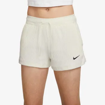 NIKE W NSW RIB JRSY SHORT 
