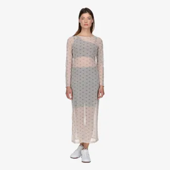 NIKE NIKE W NSW AIR AOP MESH LS DRESS 