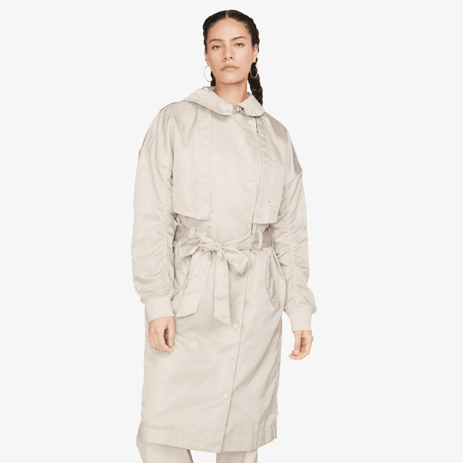 NIKE W NSW ESSNTL JKT TRENCH SU 