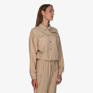 NIKE W NSW AIR WVN MOD CROP JKT 