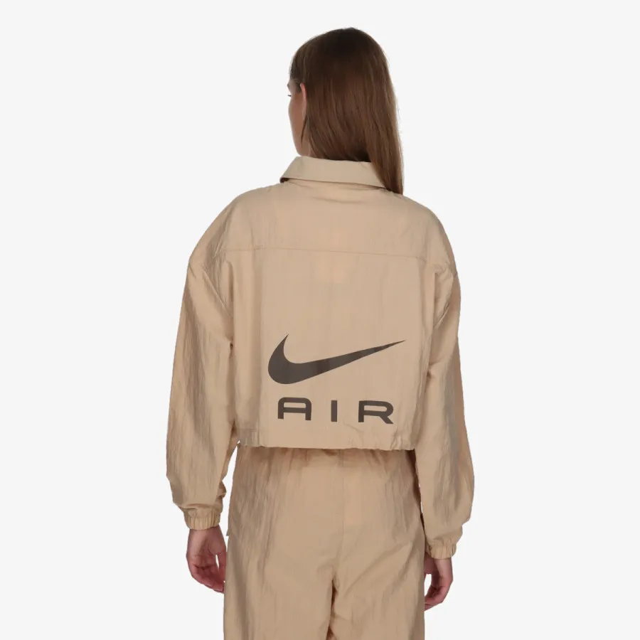 NIKE W NSW AIR WVN MOD CROP JKT 