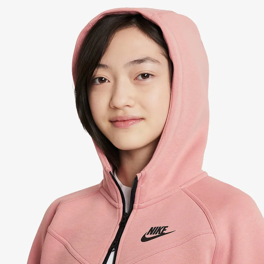 NIKE G NSW TCH FLC HD FZ LS 