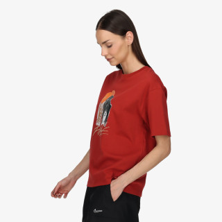 NIKE W J SS COLLAGE GF TEE 