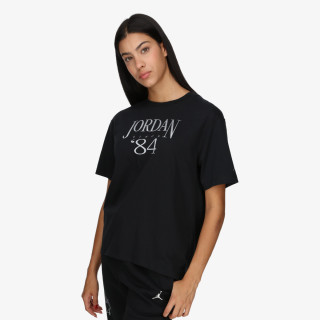 NIKE W J SS HERITAGE GF TEE 