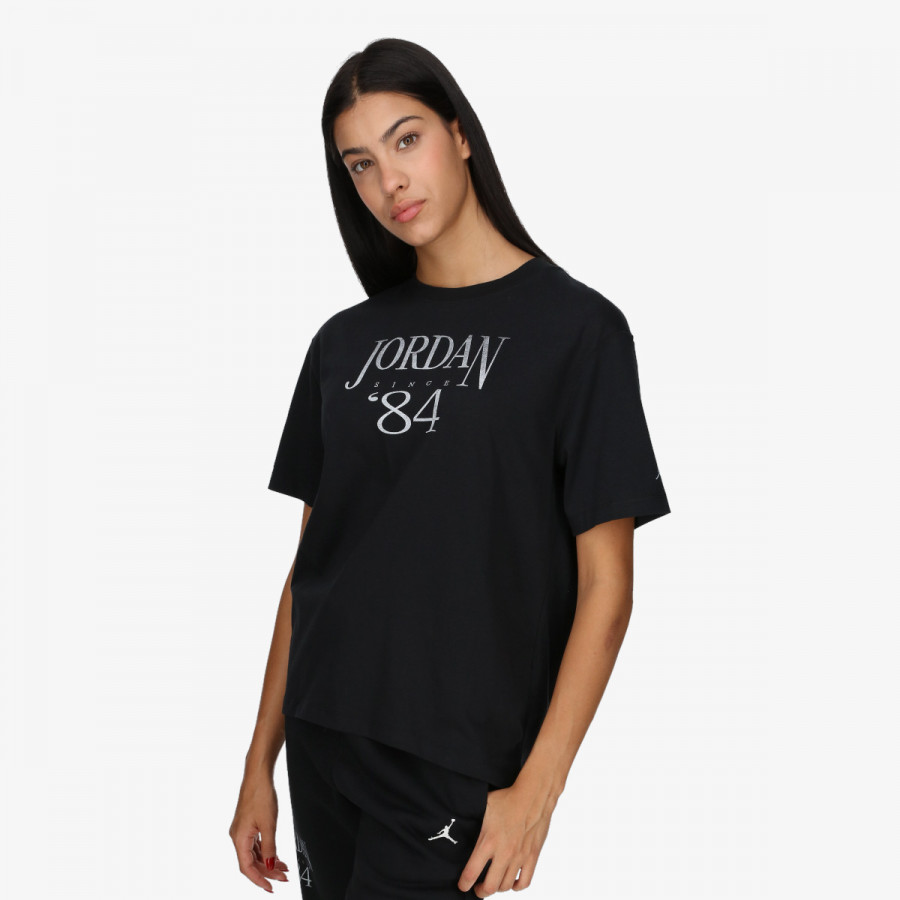 NIKE W J SS HERITAGE GF TEE 