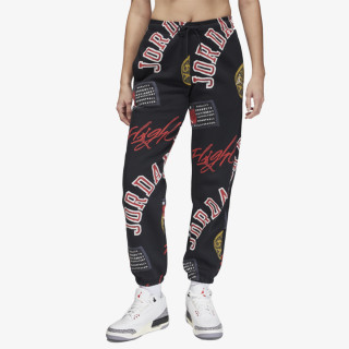 NIKE W J BRKLN AOP FLC PANT 