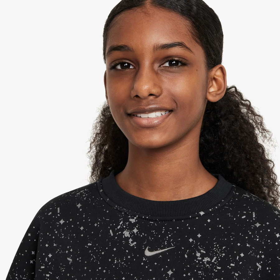 NIKE G NSW CLUB FLC BXY CRW SHNE 