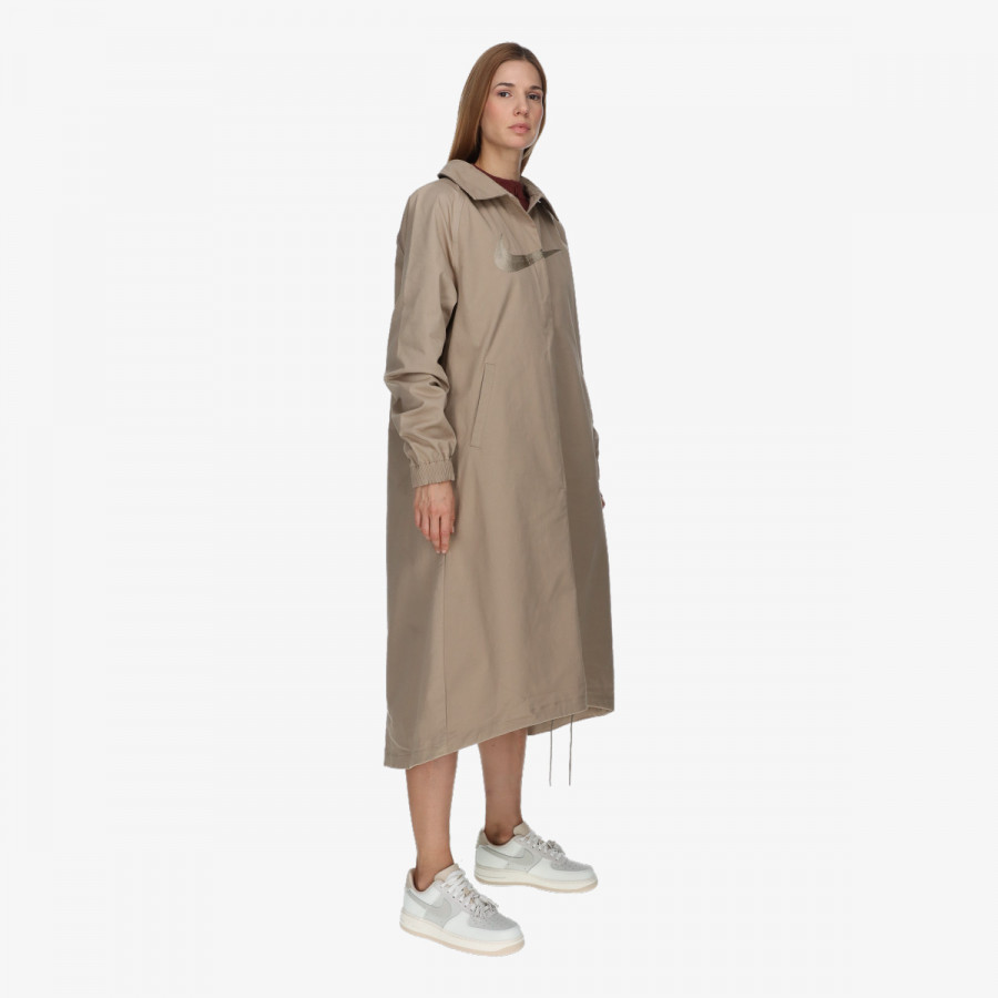 NIKE W NSW CLLCTN TWILL TRENCH 