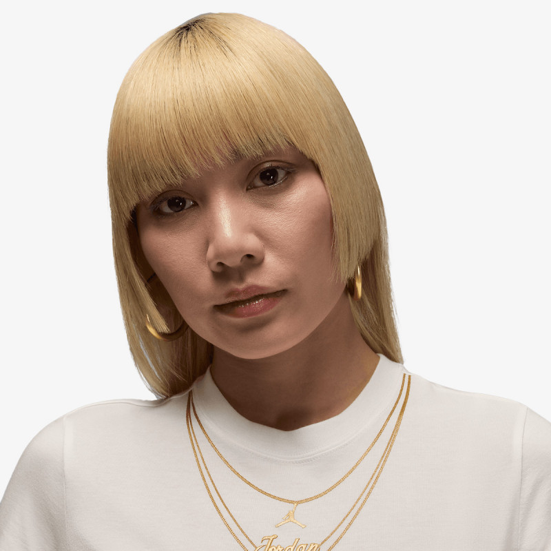 NIKE W J FLT SS TMID GFX TEE CHN 