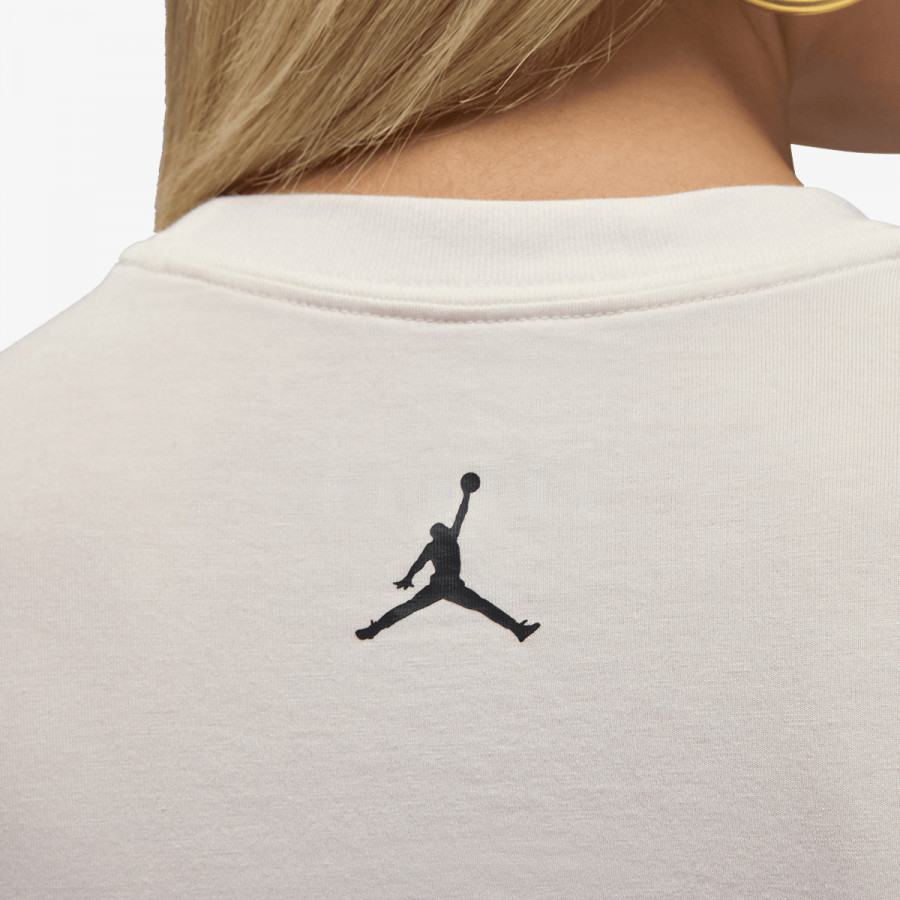 NIKE W J FLT SS TMID GFX TEE CHN 