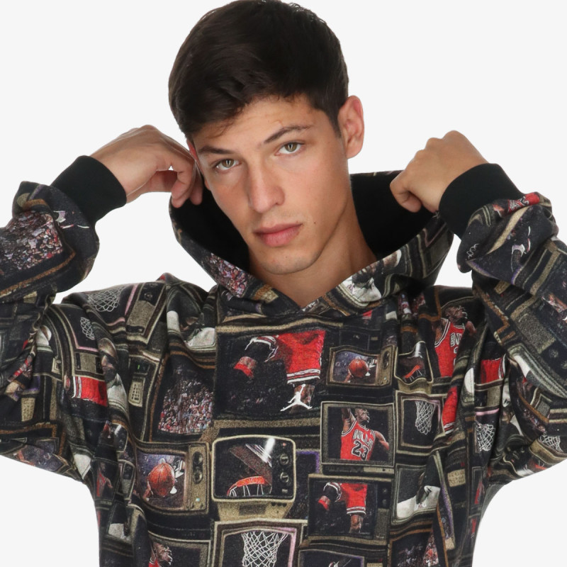 NIKE M J BRK AOP FLC PO LB 