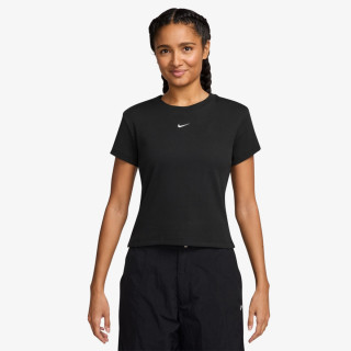 NIKE W NSW RIB  TGHT SS TEE 