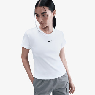 NIKE W NSW RIB  TGHT SS TEE 