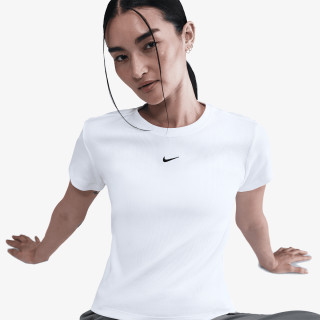 NIKE W NSW RIB  TGHT SS TEE 