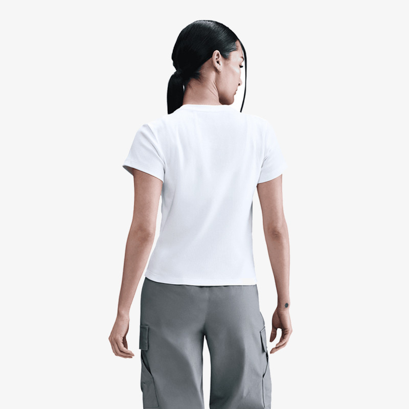 NIKE W NSW RIB  TGHT SS TEE 