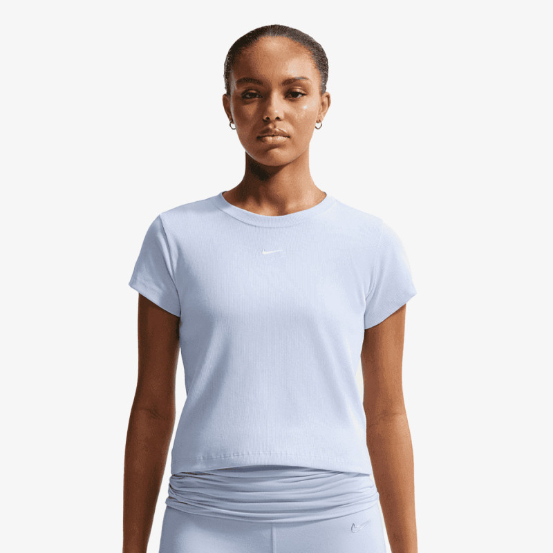 NIKE W NSW RIB  TGHT SS TEE 