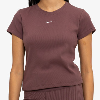 NIKE W NSW RIB  TGHT SS TEE 