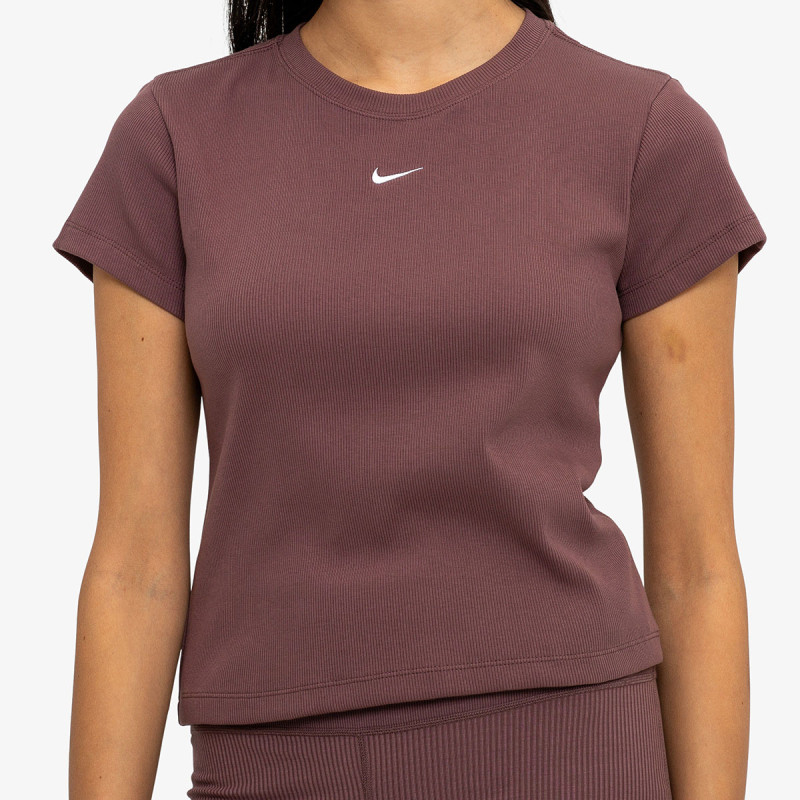 NIKE W NSW RIB  TGHT SS TEE 