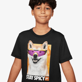 NIKE K NSW TEE PHOTO SHIBA 