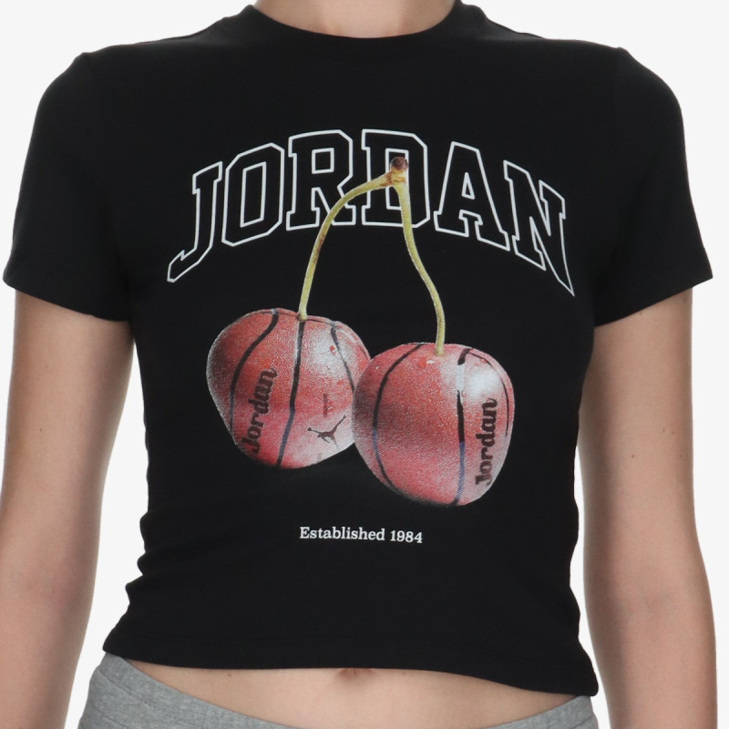 NIKE W J BRK SS TMID GFX TEE BB 