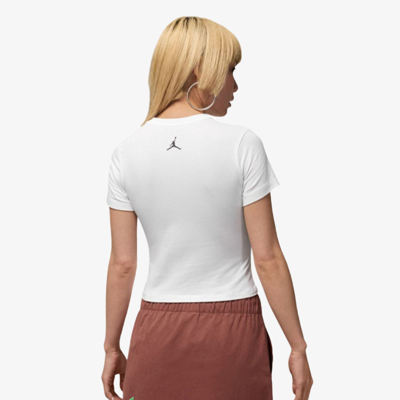 NIKE W J BRK SS TMID GFX TEE BB 