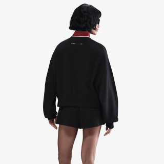 NIKE W NSW PHNX FLC CREW GLS 