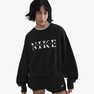 NIKE W NSW PHNX FLC CREW GLS 
