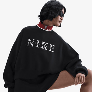 NIKE W NSW PHNX FLC CREW GLS 