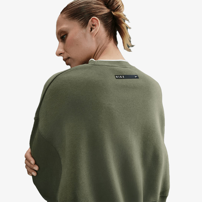NIKE W NSW PHNX FLC CREW GLS 