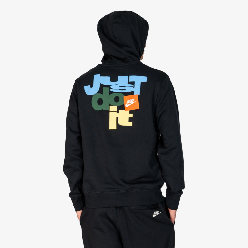 NIKE M NK CLUB FT HOODY PLAY 