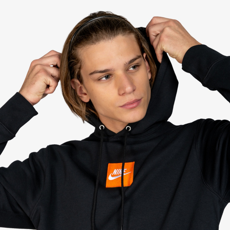NIKE M NK CLUB FT HOODY PLAY 
