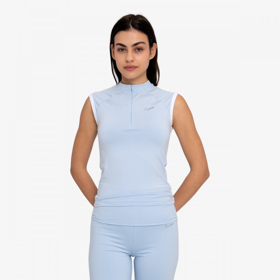 NIKE W SLVLSS FITTED QZ TOP GLS 