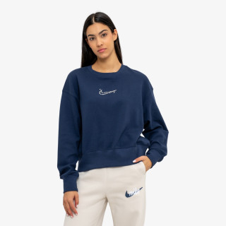 NIKE W NSW PHNX FLC OS CREW 