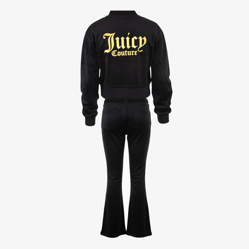 JUICY COUTURE VELOUR BOMBER & BOOTCUT JOG SET 