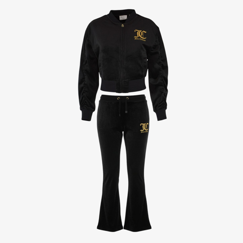 JUICY COUTURE VELOUR BOMBER & BOOTCUT JOG SET 