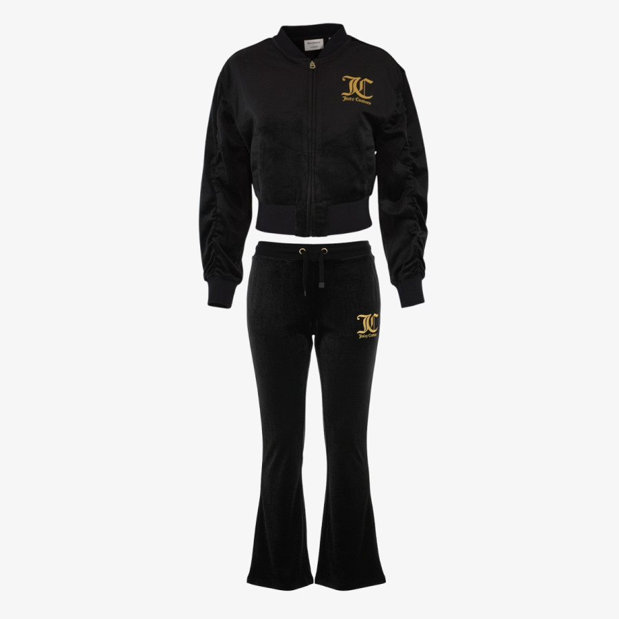 JUICY COUTURE VELOUR BOMBER & BOOTCUT JOG SET 