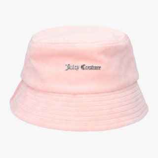 JUICY COUTURE ELLIE VELOUR BUCKET HAT 