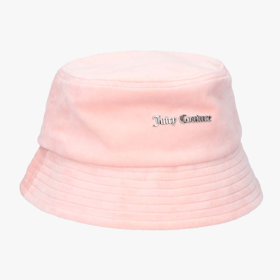 JUICY COUTURE ELLIE VELOUR BUCKET HAT 