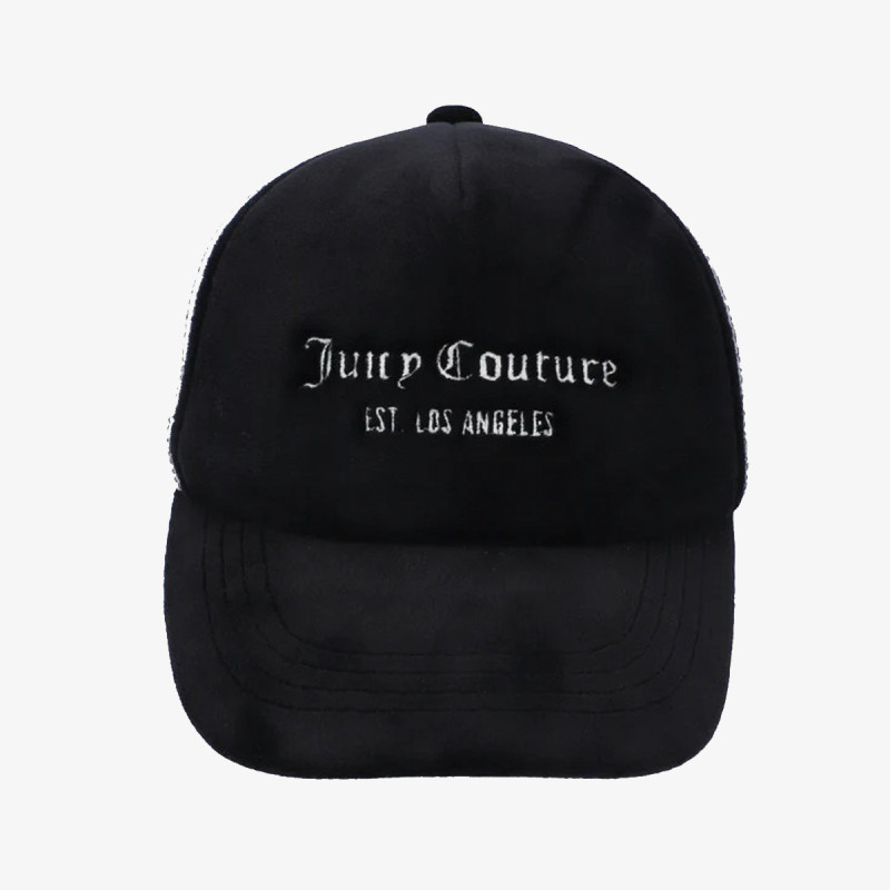 JUICY COUTURE BUZENVAL RAISED EMBROIDERY VELOUR TRUCKE 