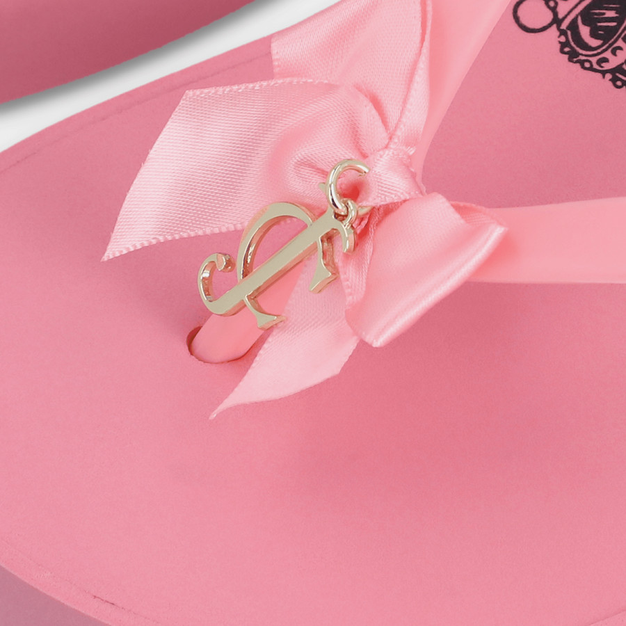 JUICY COUTURE HERITAGE CREST EVA WEDGE SLIDE 