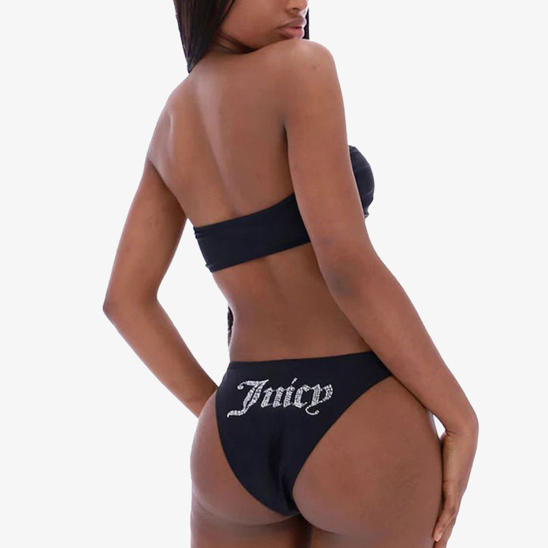 JUICY COUTURE BANDEAU BIKINI TOP 