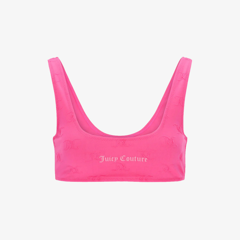 JUICY COUTURE JASMINE JACQUARD TOWELLING BIKINI 