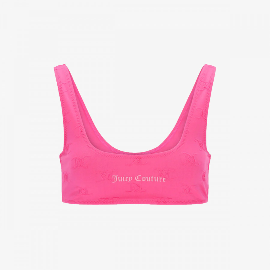 JUICY COUTURE JASMINE JACQUARD TOWELLING BIKINI 